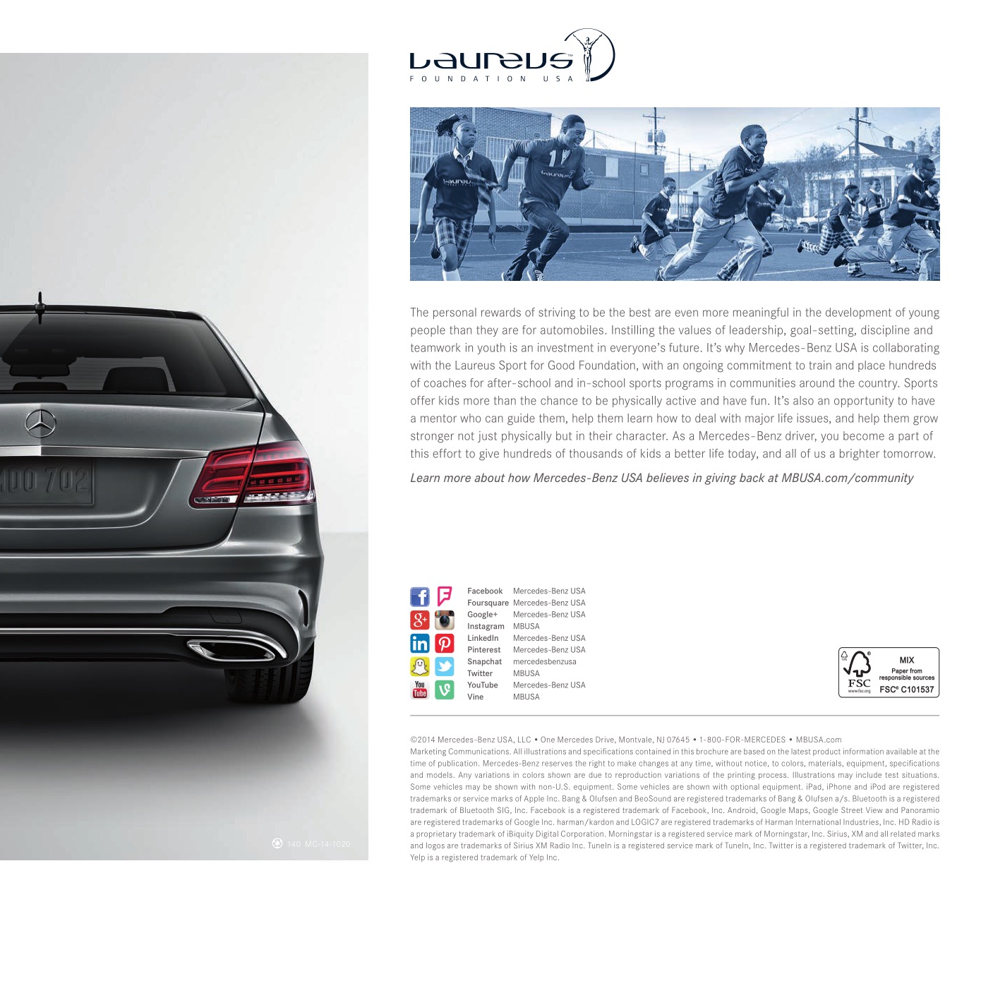 2015 Mercedes-Benz E-Class Brochure Page 18